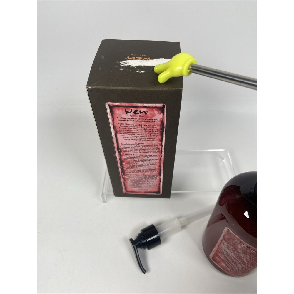 Wen Pomegranate Cleansing Conditioner 16 fl oz W/Pump New Sealed with Box - Picture 3 of 7